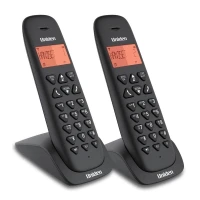 Uniden  AT3102-2 免提來電顯示無線電話雙子機 | 20電話簿目錄 | 重撥最後5個號碼 | 香港行貨