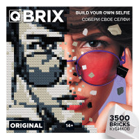 QBRIX DIY相片像素積木拼圖 - 黑白 | 真實相片像素轉換 | 不限次數轉換