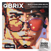 QBRIX DIY相片像素積木拼圖 - 明黃 | 真實相片像素轉換 | 不限次數轉換