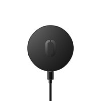 Joyroom iPhone 15W快充磁吸充電器 - 黑色 | 支持帶殼充電