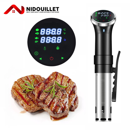Nidouillet EH010202 智能觸控式慢煮機 | 4款預設菜單 | 0.1℃溫度調節 | 香港行貨