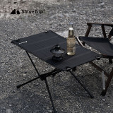 Shinetrip 輕便折疊牛津布布面桌 - 黑色 | 耐磨牛津布桌面