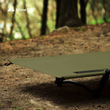 Shinetrip 鋁合金便攜折疊行軍床 - 綠色 | 2種高度調節 | 150KG承重
