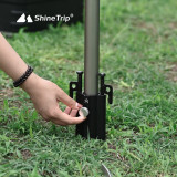 Shinetrip 露營天幕桿固定器 | 穩固天幕桿 | 可插入9mm地釘