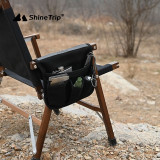 Shinetrip 帆布多功能儲物袋 - 卡其 | 雙層儲物空間