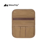 Shinetrip 帆布多功能儲物袋 - 黑色 | 雙層儲物空間