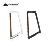 Shinetrip 便攜折疊鋁合金手持木鋸 - 黑色 | 條形收納不佔空間 | 乾濕鋸均可鋸 | 可替換鋸片
