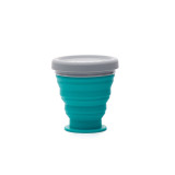 m square 旅行美學 1L矽膠折疊大碗 - 藍色 | 食品級矽膠 | 40℃-230℃適用