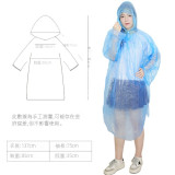一次性便攜雨衣球 | 透明雨披 (顏色隨機) - 成人款
