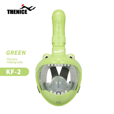 THENICE KF3 兒童全罩式防霧浮潛面罩 