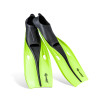 Wave 自由潛水游泳訓練矽膠蛙鞋 (F6849) | 長腳蹼蛙鞋 - 黄色XS（33-35）