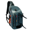 Sealock 多功能可插竿釣魚雙肩防水背包 | 單肩斜挎漁具包 - 墨綠