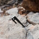 Qvien 加粗55號鋼地釘 - 20cm | 沙灘露營釘