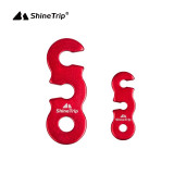 Shinetrip 三眼S型風繩扣 - 小號(顏色隨機)