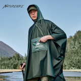 Naturehike 拼色斗篷式雨衣 - 森林綠標準款 (CNH23RG001)