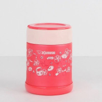Zojirushi 象印 0.35L不銹鋼保溫飯壺 - 紅色 | 6小時保溫57°C以上 | 保冷保暖兩用 | 香港行貨