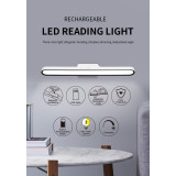 Sunshine LED充電式無極調光閱讀燈 | 三種色溫調節 | 內置 2000mAh鋰電池