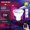 Sunshine LUMI GU10 5W智能燈泡 | APP控制RGB光效 | WiFi+藍牙控制 Google Home遙控 | 香港行貨