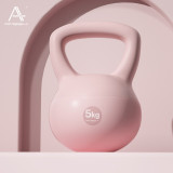 家用健身軟壺鈴 - 2KG (少女粉) | PVC軟皮外殼