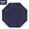 天堂傘防紫外線折疊黑膠遮陽雨傘 (33631E) - 藍色