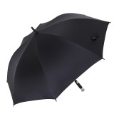 120cm 加大長柄自動商務高爾夫雨傘 - 經典黑