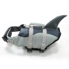 創意鯊魚款狗狗游泳衣寵物救生衣 - XL