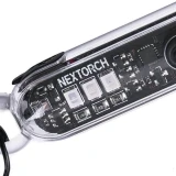 Nextorch K40 700lm 超便攜強光紅藍白UV USB-C充電匙扣燈 | 香港行貨