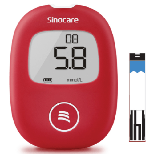 Sinocare - Safe AQ Smart 血糖機套裝 (主機+25針+25試紙)  | 平行進口 一年保養