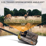 Suntek HC-900LTE 4G彩信版戶外追踪相機 | 紅外夜視打獵相機 Hunting Camera 1080P全充高清拍攝