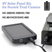 9V 紅外追踪相機適用太陽能板內置2500mAh鋰電池
