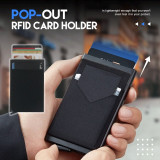 RFID 防盜刷銀行卡銀包 - 淺灰色