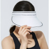 VVC 戶外扇形防曬遮陽帽 - 白色 | UPF2000+ | 運動女神帽