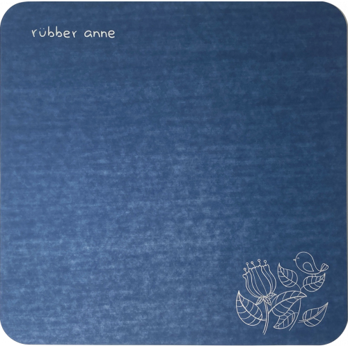 diamondpro 方型吸水軟式珪藻土地墊 - 藍色 (30x30x0.5cm厘米) | 台灣製造