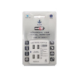 FYM 豊葉牌 4位可變腳旅行USB充電插座 | 5V/4.2A 4200mA |  | 香港行貨