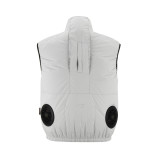 【降溫神器】MIDIAN 4代夏季降溫風扇衣背心 - 灰色XL碼 | 戶外工作空調服