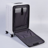 BUBULE 20寸前開蓋萬向輪摺疊行李箱 - 黑色 | 超易輕鬆收納 節省空間