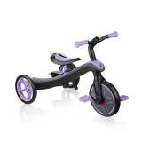 Globber EXPLORER TRIKE 4in1 兒童多功能三輪車 - 紫色 | 10個月大至5歲適用 | 免工具組裝 | 香港行貨
