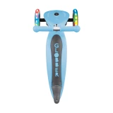 Globber GO•UP FOLDABLE PLUS LIGHTS 兒童三合一摺疊閃燈滑板車 - 藍色 | 15個月大至7歲適用 | 免工具組裝 | 香港行貨