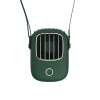  知意懶人掛脖風扇 - 綠色 | 便攜USB充電式小風扇