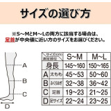 SLIMWALK 日本製保濕長筒壓力襪 - S/M碼 | 增强30%保濕