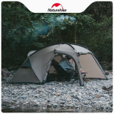 Naturehike CNK2300ZP017 山坻 輕量防風雨雙人帳篷 | 僅重3.3KG | 雙側三角透氣窗