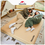 Naturehike D01 CNK2300DZ014 3mm雙人自動充氣睡墊 | 帶舒適枕頭 | 單雙人自由拼接