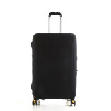 20寸魔術貼彈力布行李箱保護套 - 黑色 | 防水耐磨 | 50絲加厚