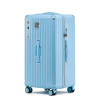 抗菌素材萬向輪拉桿行李箱 - 26寸藍色 | 帶USB/杯架 5輪設計 | 加厚抗壓 | TSA海關鎖