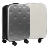 NEWEDO 超薄可折疊20寸行李箱 - 灰色 | 配TSA海關鎖 | 35L大容量
