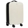 NEWEDO 超薄可折疊20寸行李箱 - 白色 | 配TSA海關鎖 | 35L大容量