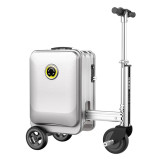 Airwheel SE3S 20吋可登機智能騎行電動行李箱 - 銀色 (豪華版) | BlackPink演唱會同款 |APP駕駛控制 | 淨重9.4KG【香港行貨】【一件包郵】