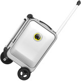 Airwheel SE3S 20吋可登機智能騎行電動行李箱 - 銀色 (豪華版) | BlackPink演唱會同款 |APP駕駛控制 | 淨重9.4KG【香港行貨】【一件包郵】