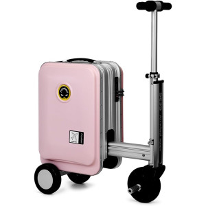 Airwheel SE3S 20吋可登機智能騎行電動行李箱 - 粉紅 (豪華版) | BlackPink演唱會同款 |APP駕駛控制 | 淨重9.4KG【香港行貨】【一件包郵】