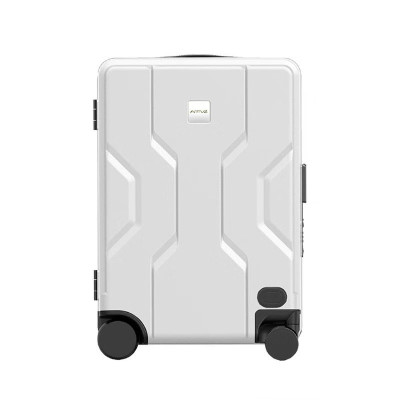 Artvz 20吋智能跟隨電動行李箱 - 白色機甲款